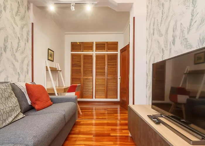 Vivienda Turistica En El Centro Reformada Con Wifi Бильбао